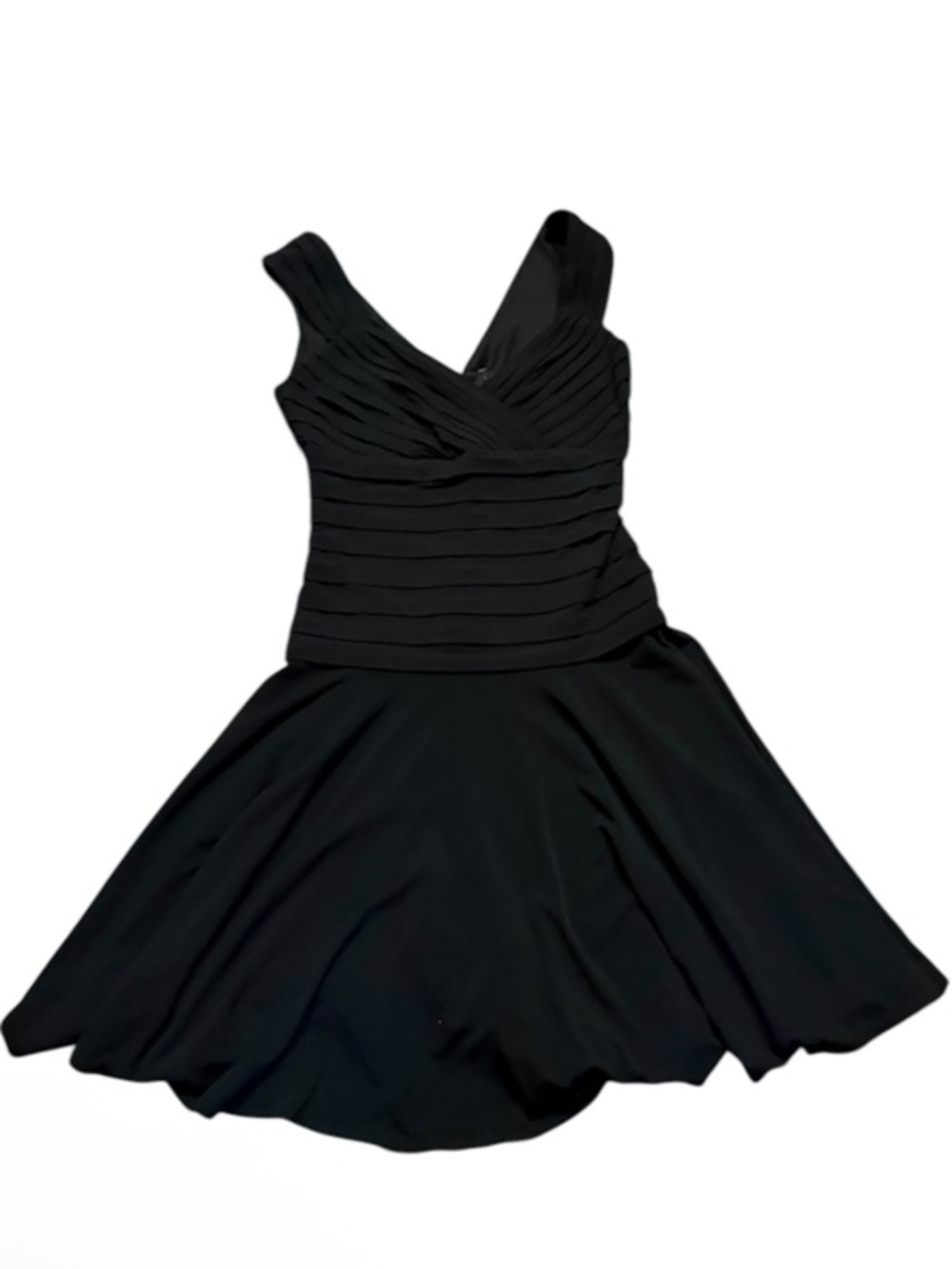 White House black market Sleeveless Ultimate Little Black Fit & Flare Dress